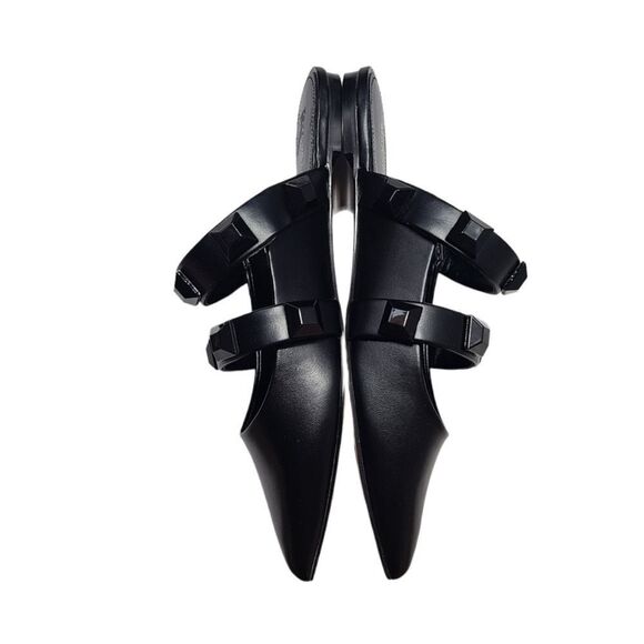 Marc Fisher Sharla Studded Strappy Mule Black B22B - Picture 5 of 9